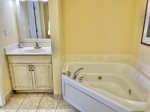 Master Bath - 2 Vanities - Jetted Tub - Walk In Shower